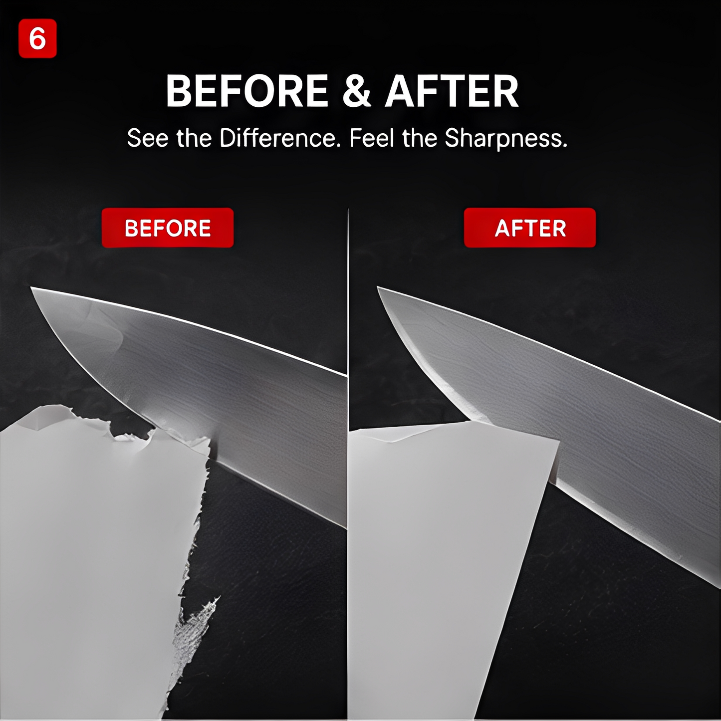 Portable Knife Sharpener – No Bulky Tools, 3-Step Fast Blade Honing