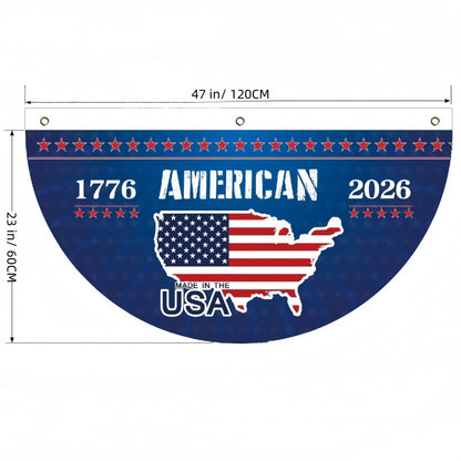Veteran-Made Quality / Handcrafted in USA-250th Anniversary Banners