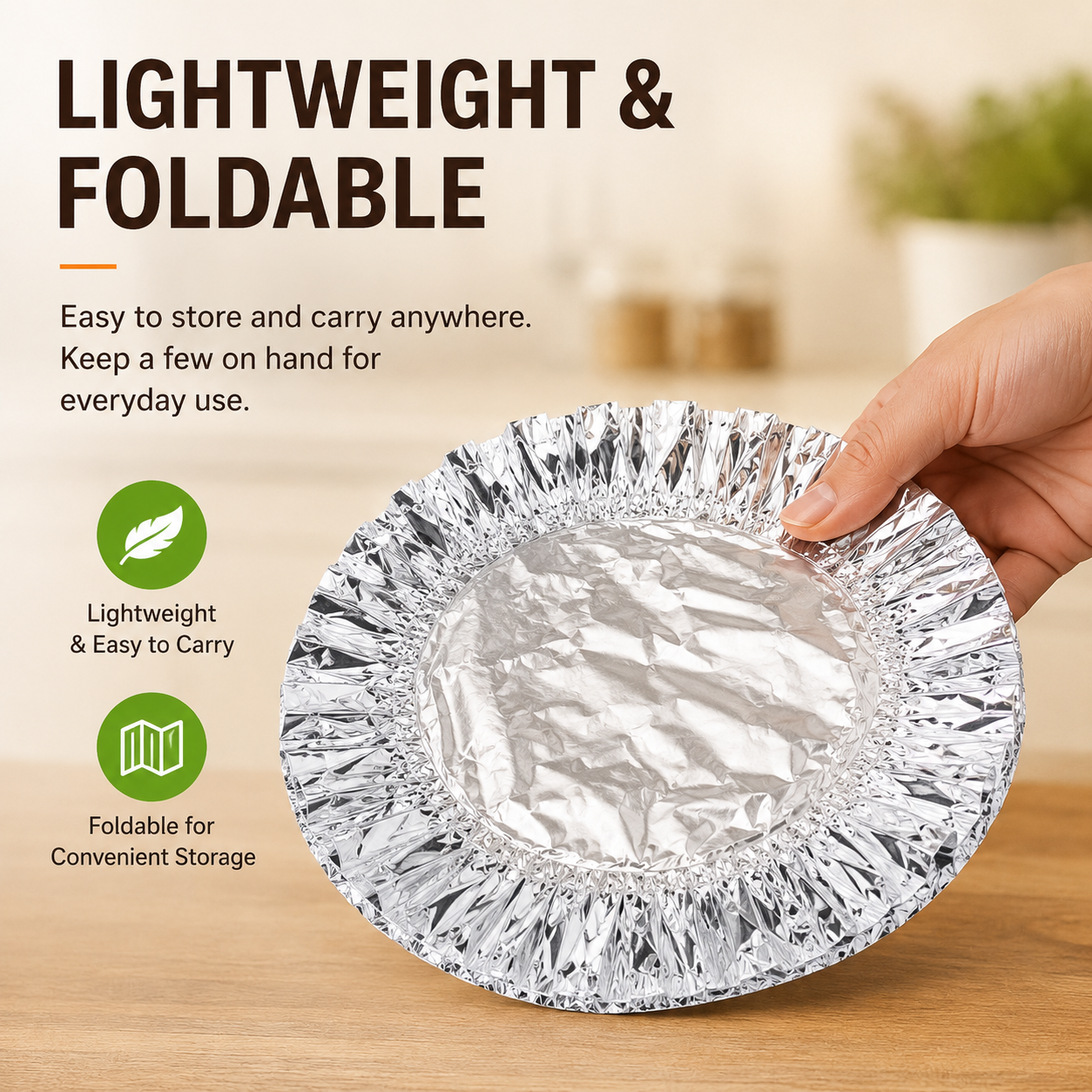 🎁Buy More Get More FREE | Home dining table & food container aluminum foil heat-retaining cover